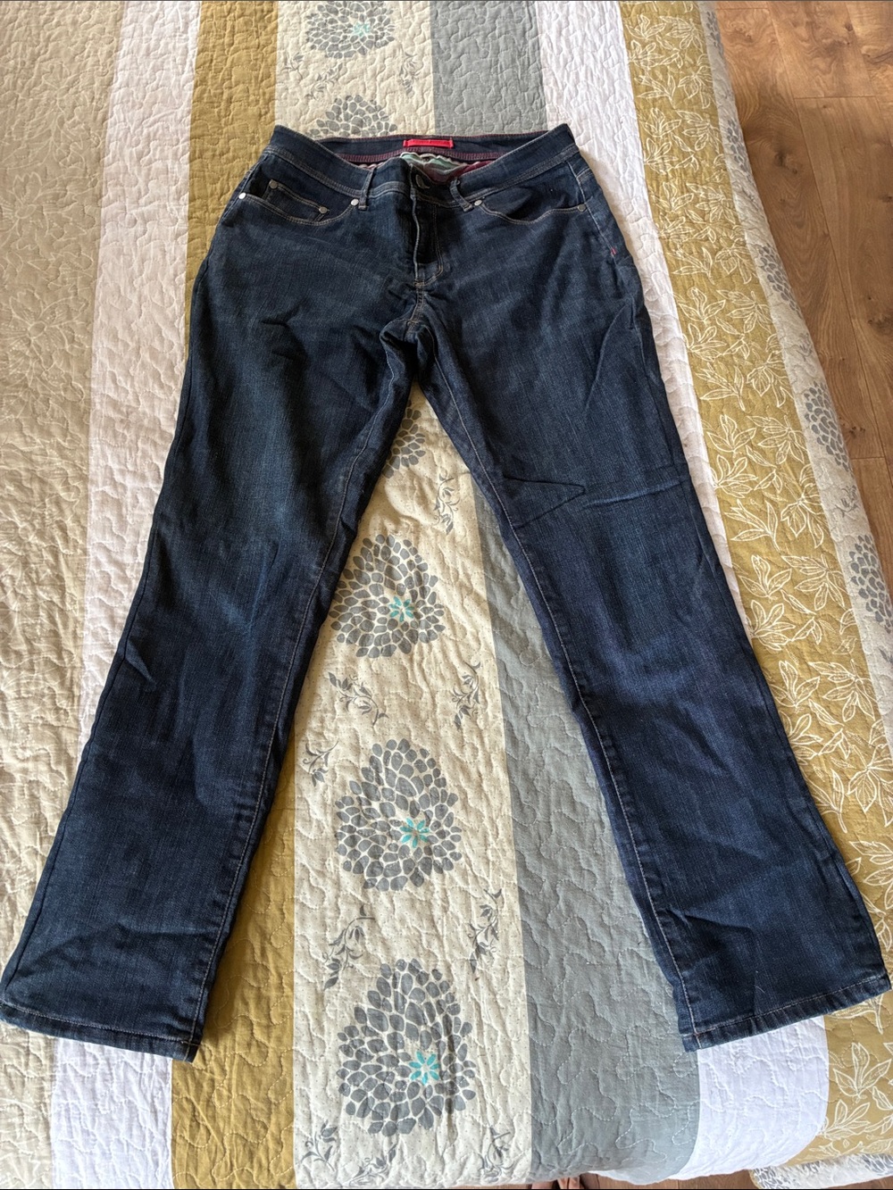 L.L. Bean Dark Blue Flare Women's Jeans